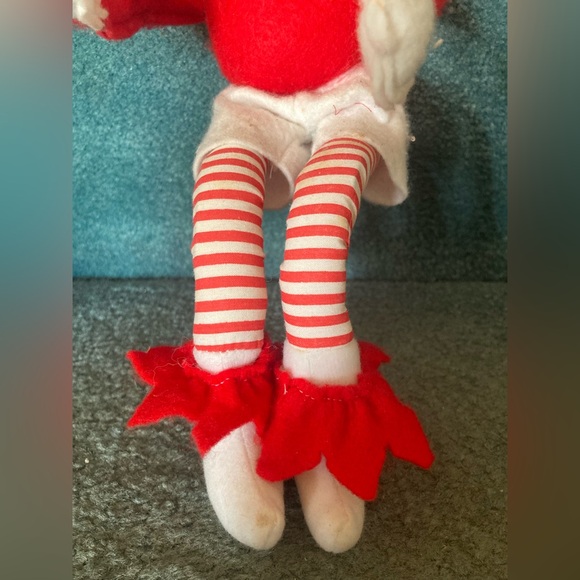 Vintage Elf Knee Hugger Shelf sitter LARGE posable 15” to tip of hat. So RETRO - Picture 3 of 6